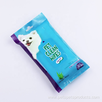 Deodorizing Pet Cleaning Wipes Pet Ear Eye Wipes